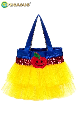 BORSETTA TULLE BIANCANEVE